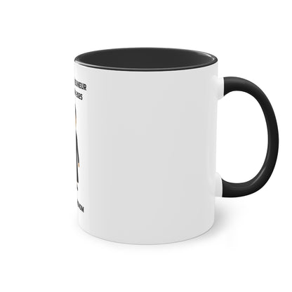 Mug du jeuneur 2025 Personnalisé avec prénom – Garçon Ninja 1 (3Coloris)