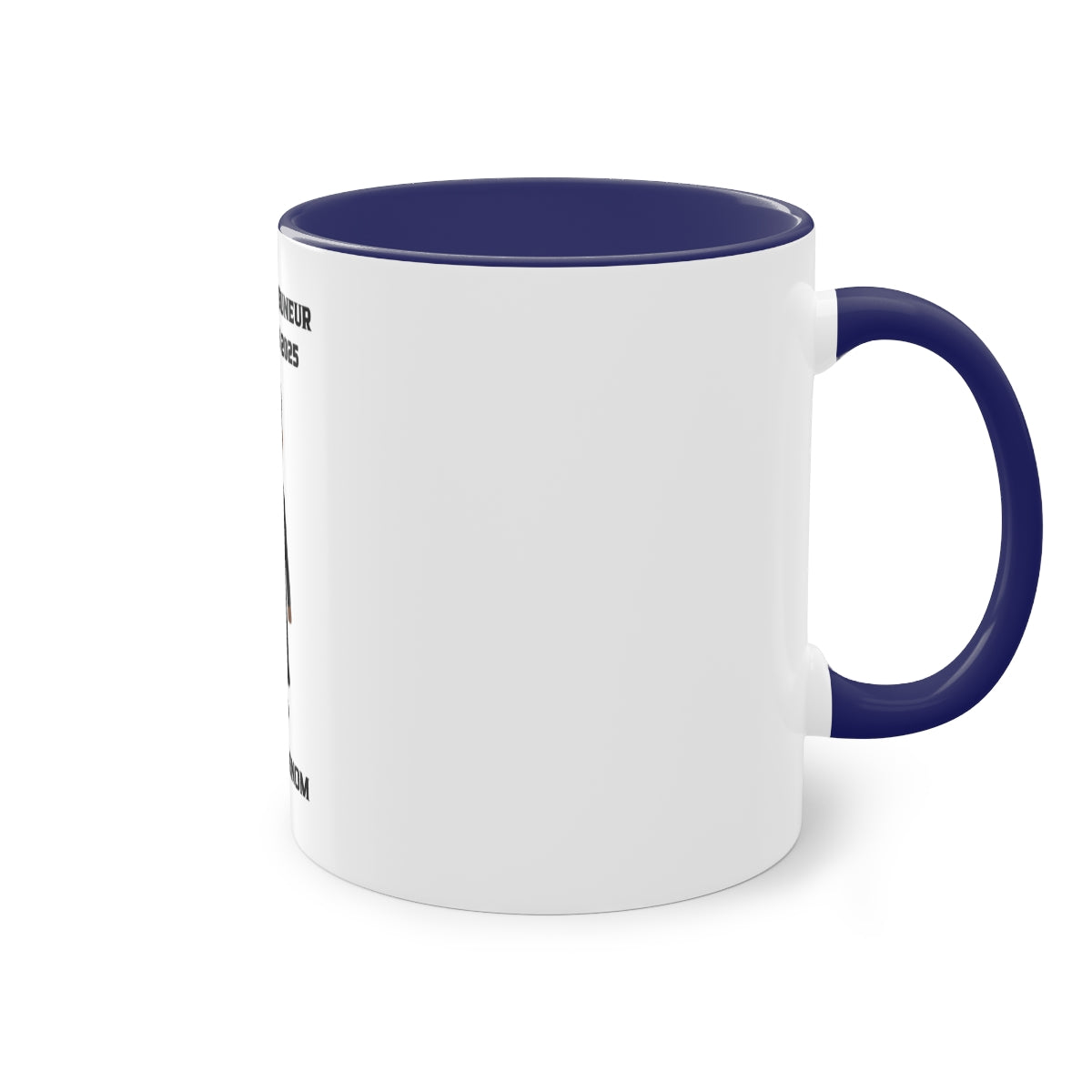 Mug du jeuneur 2025 Personnalisé avec prénom – Garçon Ninja 1 (3Coloris)