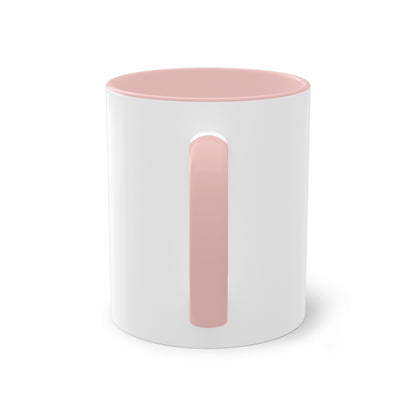 Mug du jeuneur 2025 Personnalisé avec prénom – Fille Girly 2 (3Coloris)