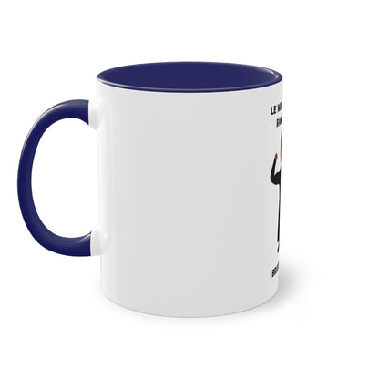 Mug du jeuneur 2025 Personnalisé avec prénom – Garçon Cartoon 1 (3Coloris)